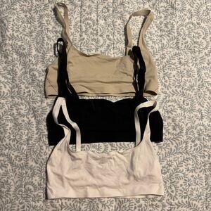 3 Lululemon athletica Wundermost Ultra-Soft Nulu Scoop-Neck bralettes